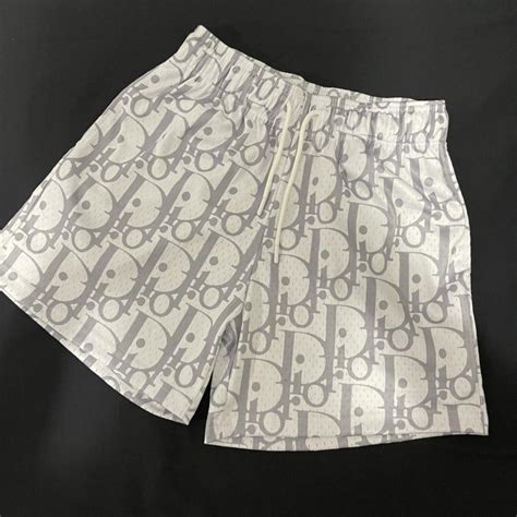 grey dior shorts|dior ready to wear shorts.